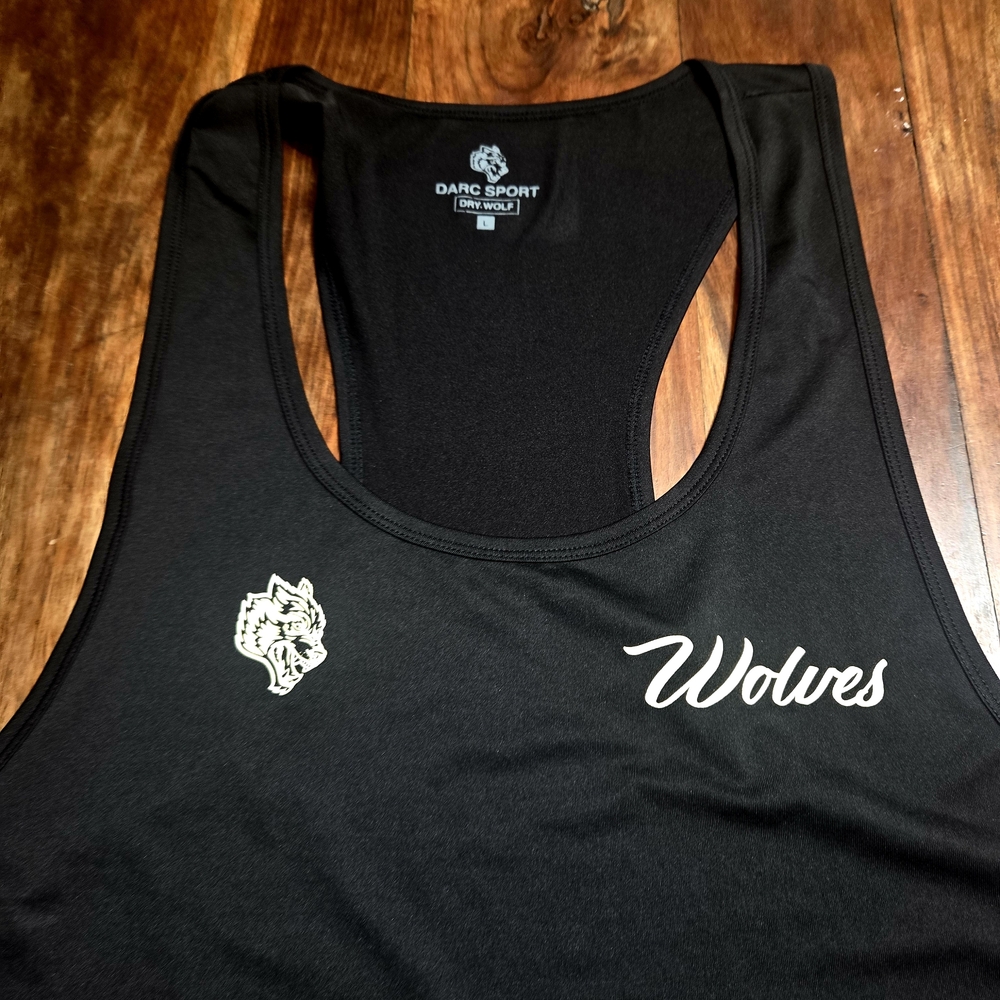 Darc Sport Black Wolves Men's Tank Top - Picture 4 of 6